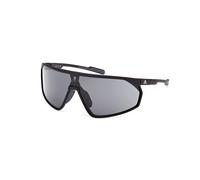 Adidas Sport Hombre SP0074 PRFM SHIELD 02A Gafas de sol Plástico Negro-opaco Gris Máscara Normal