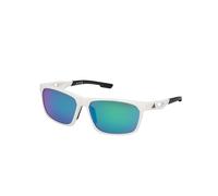Adidas Sport Hombre SP0101 21Q Gafas de sol Inyectado Blanco Verde Cuadrada Normal