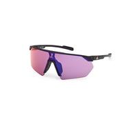 Adidas Sport Mujer SP0076 02Z Gafas de sol Inyectado Negro Violeta Máscara Normal