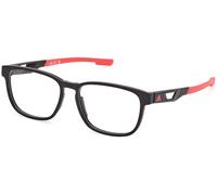 Adidas Sport SP5077 C54 002 - Negro mate / Rojo oscuro mate