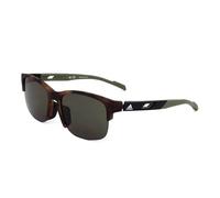 ADIDAS SPORT SUNGLASSES SP0048 dark havana 57/18/135 UNISEX ADULTOS