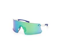 Adidas Sport Unisex Adidas Sport SP0090 ADIDAS DUNAMIS 21Q Gafas de sol Inyectado Blanco Verde Máscara Normal
