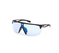 Adidas Sport Unisex Adidas Sport SP0099 02X Gafas de sol Inyectado Negro Azul Máscara Fotocromático