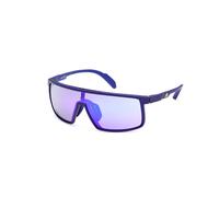 Adidas Sport Unisex SP0057 PRFM Shield 92Z Gafas de sol Plástico Azul Violeta Máscara Reflejado Sombreado