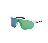 Adidas Sport Unisex SP0103 ADIDAS ANEMOS 21Q Gafas de sol Inyectado Blanco Verde Máscara Normal