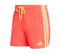 ADIDAS SPORTSWEAR Bañador deportivo '3 STRIPES SWIM SHORTS 5' amarillo / rojo anaranjado Lxregular amarillo / rojo anaranjado