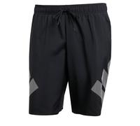 ADIDAS SPORTSWEAR Bermudas 'Big Bars' gris / negro, Talla L