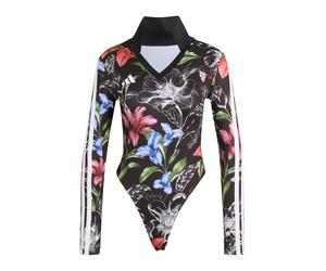 ADIDAS SPORTSWEAR Body deportivo 'Adidas x Farm Rio' azul claro / rosa claro / negro / blanco L EUR