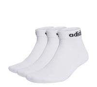 Calcetines adidas C Lin Ankle 3P White 28 - 30