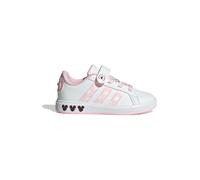 ADIDAS SPORTSWEAR Calzado deportivo 'Disney Minnie Mouse Grand Court' beige / berenjena / rosa / blanco 32 beige / berenjena / rosa / blanco