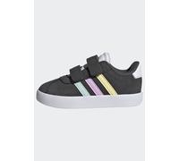 Adidas Unisex bebé VL Court Shoes, Grey Six/halo Mint/Bliss Lilac, 22 EU