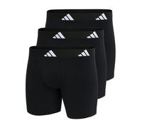 adidas Calzoncillos Tipo bóxer para Hombre (3 Unidades), 000 Negro, L