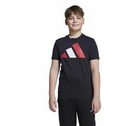 ADIDAS SPORTSWEAR Camiseta de manga corta de algodón. Color Negro
