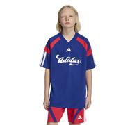 ADIDAS SPORTSWEAR Camiseta de manga corta de poliéster. Color azul