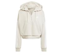 adidas Women's Sudadera con Capucha Essentials French Terry Quarter-Zip 3 Bandas