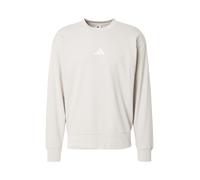 adidas Hombre Essentials FEELCOZY French Terry Sweatshirt, Wonder Alumina/White, M
