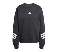 adidas Donna Future Icons Three Stripes Sweatshirt, Black, XS