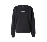 adidas Mujer Essentials Linear French Terry Sweatshirt, Black/White, XS