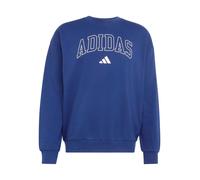 ADIDAS SPORTSWEAR Camiseta deportiva 'Seasonal Essentials Collegiate French Terry Crew' azul oscuro / blanco XXS EUR
