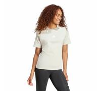 adidas Mujer Essentials 3-Stripes Cotton Shirt, Wonder Alumina/White, S
