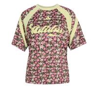 ADIDAS SPORTSWEAR Camiseta funcional 'Adidas x Farm Rio House Of Tiro' marrón oscuro / verde pastel / magenta / rosé XXLxTallas normales marrón oscuro / verde pastel / magenta / rosé