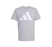 ADIDAS SPORTSWEAR Camiseta funcional 'Essential' gris moteado / blanco 176 gris moteado / blanco
