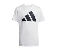 adidas Unisex niños Essentials Big Logo T-Shirt, White/Black, 9-10 Years