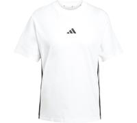 Camiseta adidas 3Bandas Sj Mujer Blanco/Negro S