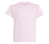 adidas Bambine e Ragazze Essentials T-Shirt, Clear Pink/White, 14-15 Years