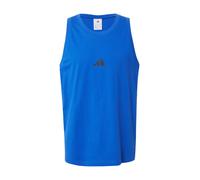adidas Hombre Essentials Small Logo Single Jersey Tank Top, Team Royal Blue/Black, M