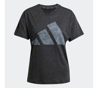 ADIDAS SPORTSWEAR Camiseta funcional 'Essentials Winners' gris moteado / negro moteado, Talla XXXS-XXS