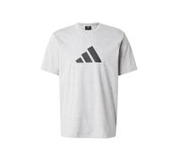 ADIDAS SPORTSWEAR Camiseta funcional 'FI 3BAR' gris moteado / negro M gris moteado / negro
