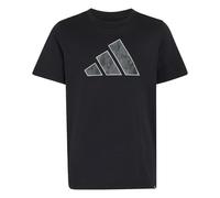 ADIDAS SPORTSWEAR Camiseta funcional gris / gris basalto / negro / blanco 152 gris / gris basalto / negro / blanco
