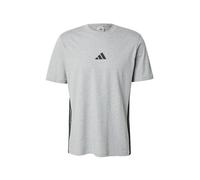 ADIDAS SPORTSWEAR Camiseta funcional gris moteado / blanco, Talla S