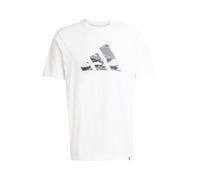 ADIDAS SPORTSWEAR Camiseta funcional gris / negro / blanco, Talla S