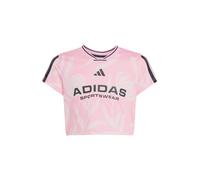ADIDAS SPORTSWEAR Camiseta funcional 'HOT' rosa / negro / blanco 164 rosa / negro / blanco