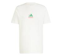 ADIDAS SPORTSWEAR Camiseta funcional 'Lounge Pizza Graphic' verde / rojo / rojo pastel / blanco, Talla XS
