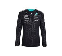 ADIDAS SPORTSWEAR Camiseta funcional 'MER DR' gris oscuro / esmeralda / negro / blanco M gris oscuro / esmeralda / negro / blanco