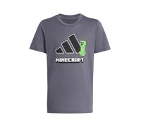 ADIDAS SPORTSWEAR Camiseta funcional 'Minecraft' gris basalto / verde / negro / blanco 164 gris basalto / verde / negro / blanco