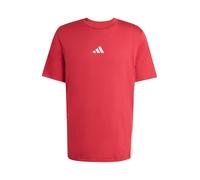 CAMISETA ADIDAS ESSENTIALS THREE STRIPES SINGLE JERSEY TEE KD4865 ROJA HOMBRE MANGA CORTA ALGODON