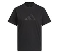 ADIDAS SPORTSWEAR Camiseta funcional 'SATIN-FILLED LOGO GRAPHIC' negro LxTallas normales EUR