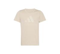 CAMISETRA ADIDAS BEIGE JUNIOR GIRLS ANIMAL PRINT GRAPHIC TEE KG0103