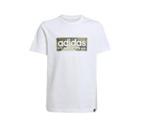 ADIDAS SPORTSWEAR Camiseta funcional verde / caqui / blanco 152 verde / caqui / blanco