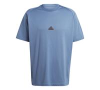 ADIDAS SPORTSWEAR Camiseta funcional 'Z.N.E.' azul ahumado / negro S azul ahumado / negro