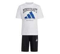 adidas Unisex niños Minecraft Set Track_Suit, white, 5-6 Years