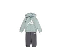 adidas Unisex - Bimbi 0-24 ESSENTIALS TRACKSUIT, Wonder Sage/white, 2-3 Years