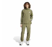 ADIDAS SPORTSWEAR Chándal de tela 3 bandas Sportswear Basic. Color verde aceiutuna