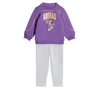 ADIDAS SPORTSWEAR Chándal 'Disney Minnie Maus' amarillo oscuro / gris moteado / lila / blanco 86 amarillo oscuro / gris moteado / lila / blanco