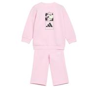 adidas Bebé-Niñas Disney Minnie Mouse Set Track_Suit, clear pink/off white, 9-12 Months