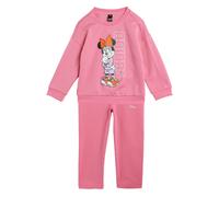 adidas Girl's Chándal Disney Minnie Mouse Kids, Pink Fusion/White, 98